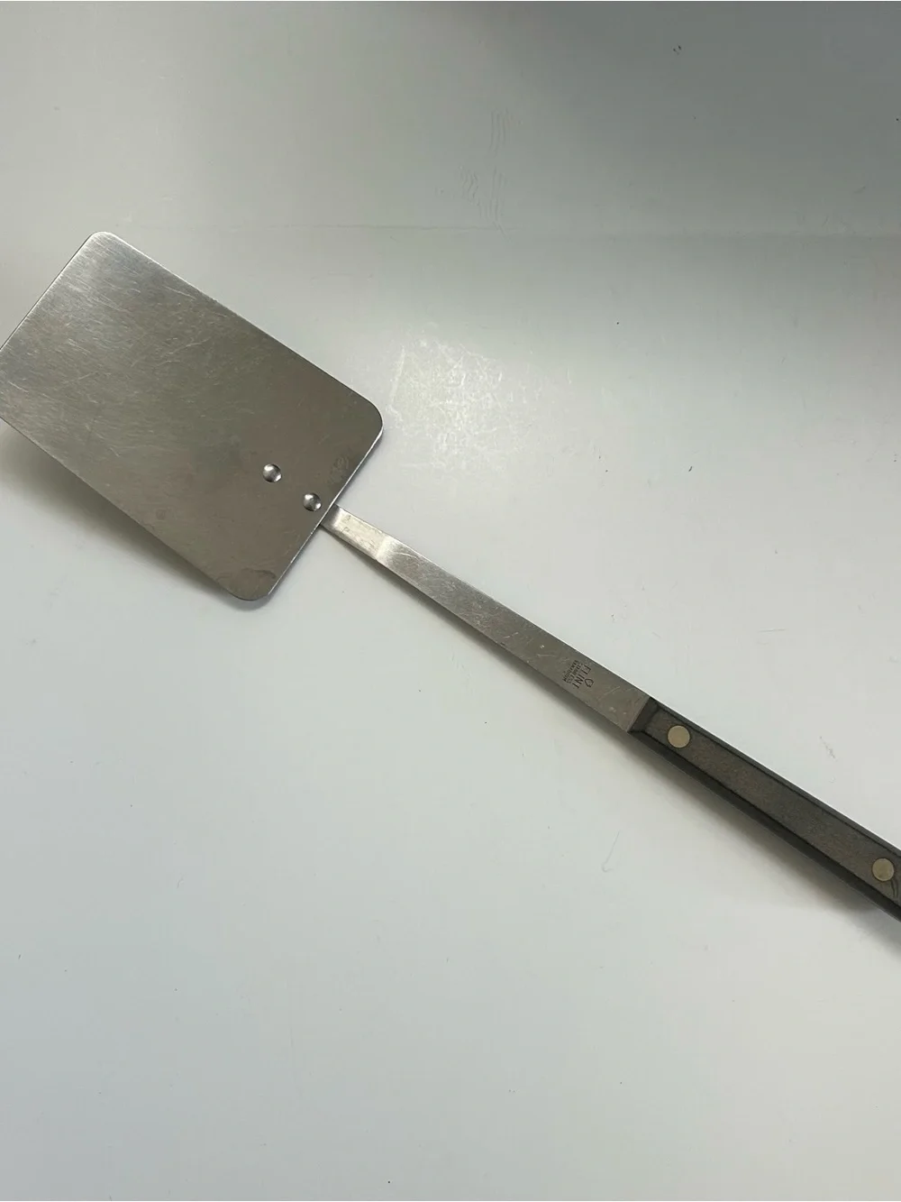 Vtg Pre-1954 FLINT Arrowhead Stainless Vanadium Spatula Composite Full Tang USA